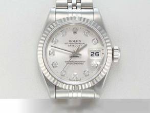 Thumbnail von Rolex Lady-Datejust Stahl Weissgold 750 Diamanten Automatik Gold Damen Stainless Steel 18kt White Gold Jubilé-band Chronometer Oyster