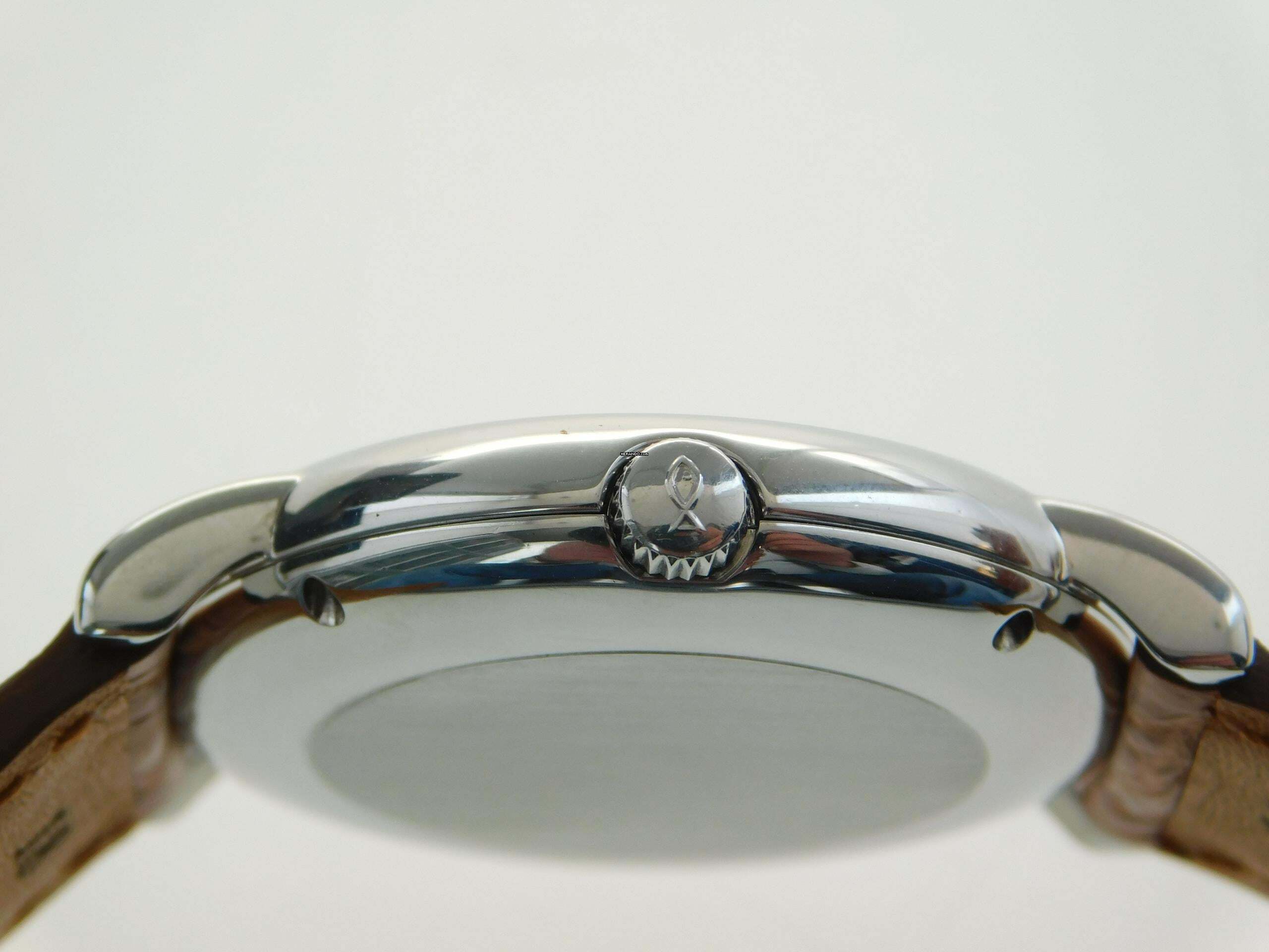 Thumbnail von IWC Portofino Automatic Edelstahl Datum 34 mm im Top Zustand Automatik mit Lederband