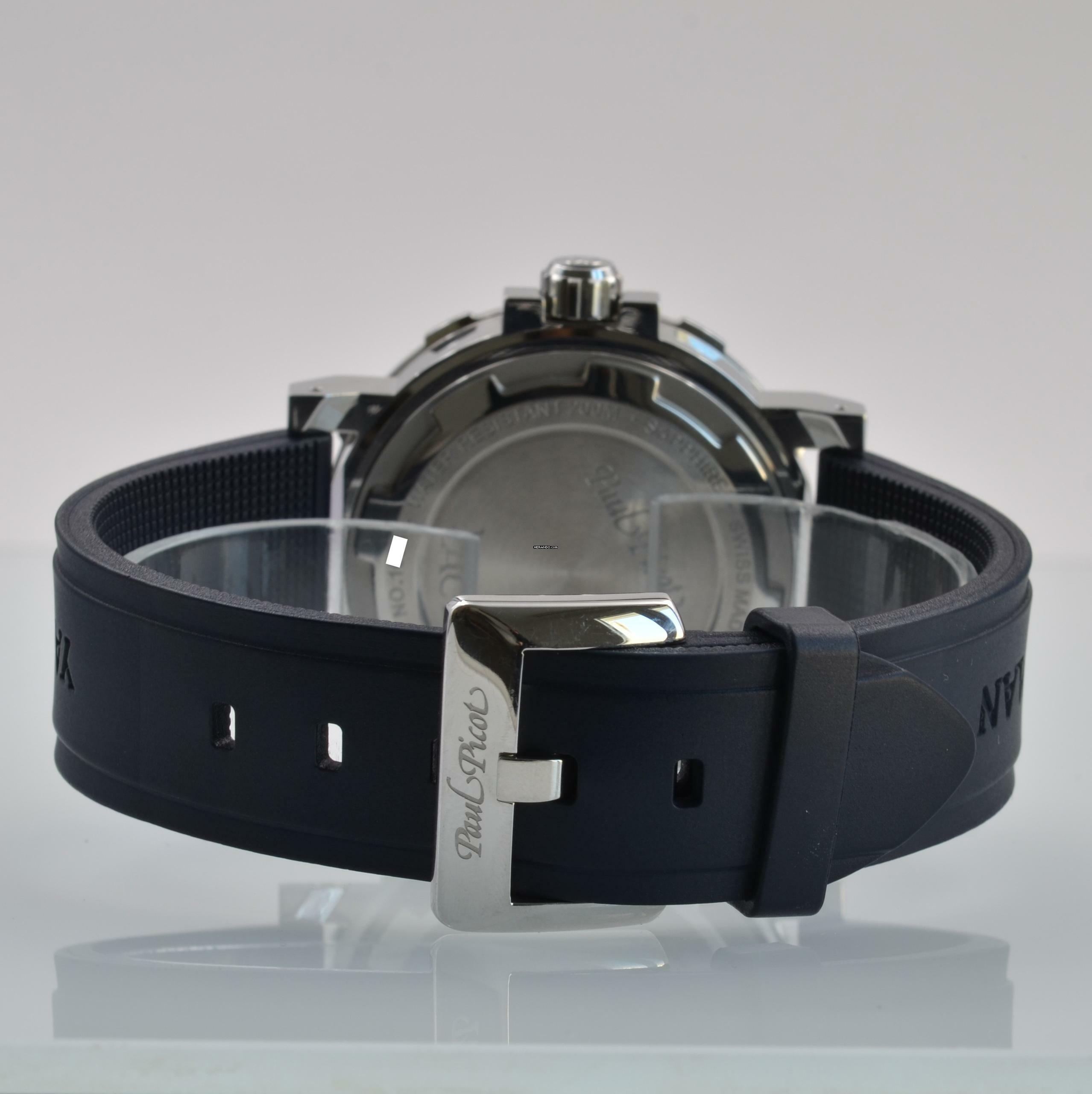 Thumbnail von Paul Picot Yachtman III P1151 Diver Date 43MM Full Set Like NEW