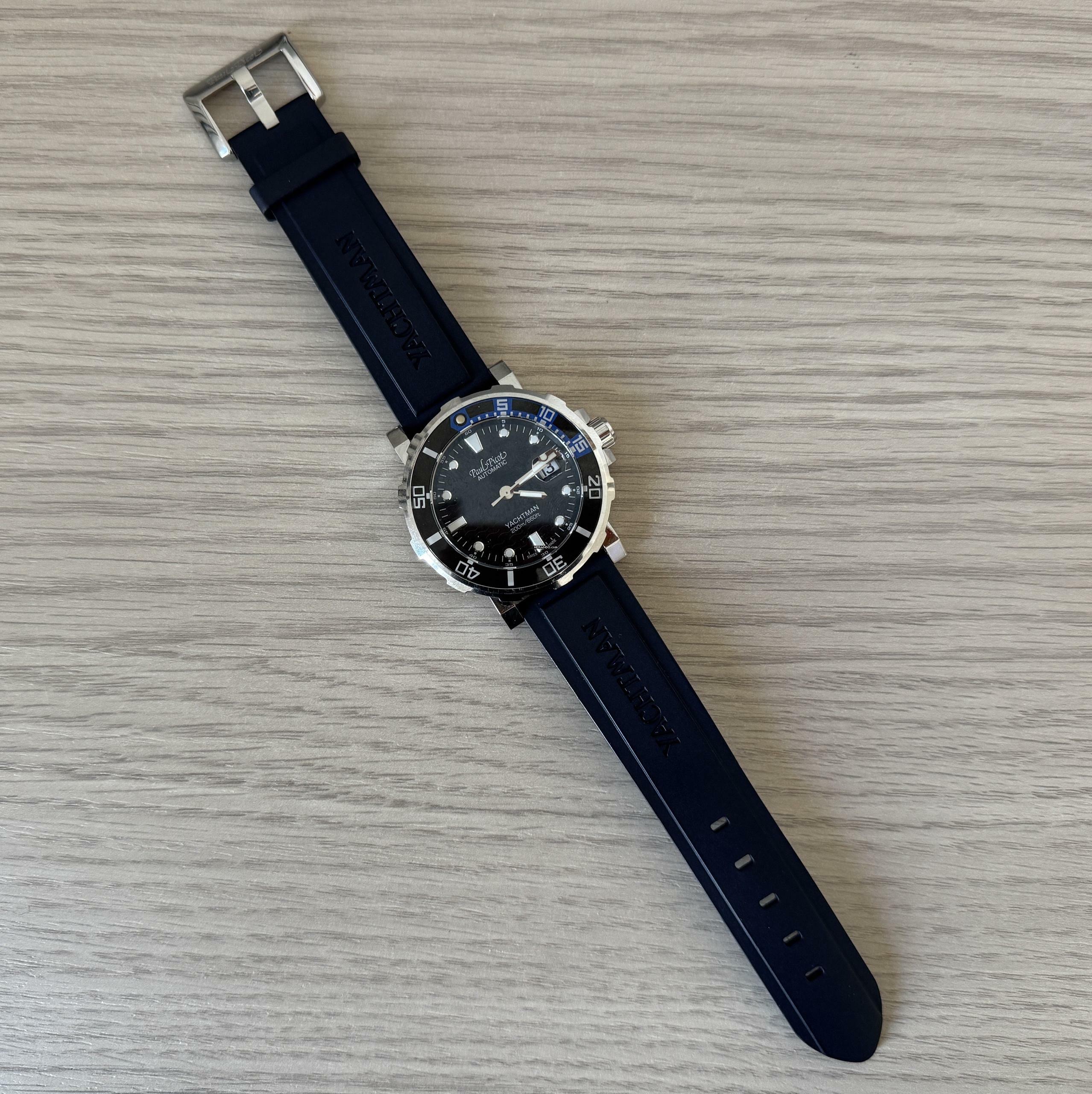 Thumbnail von Paul Picot Yachtman III P1151 Diver Date 43MM Full Set Like NEW