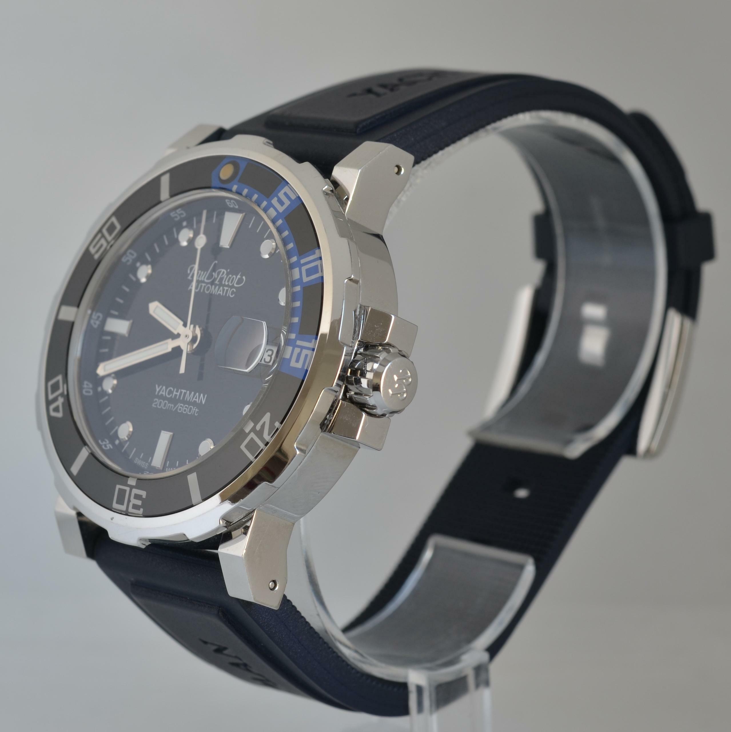 Thumbnail von Paul Picot Yachtman III P1151 Diver Date 43MM Full Set Like NEW