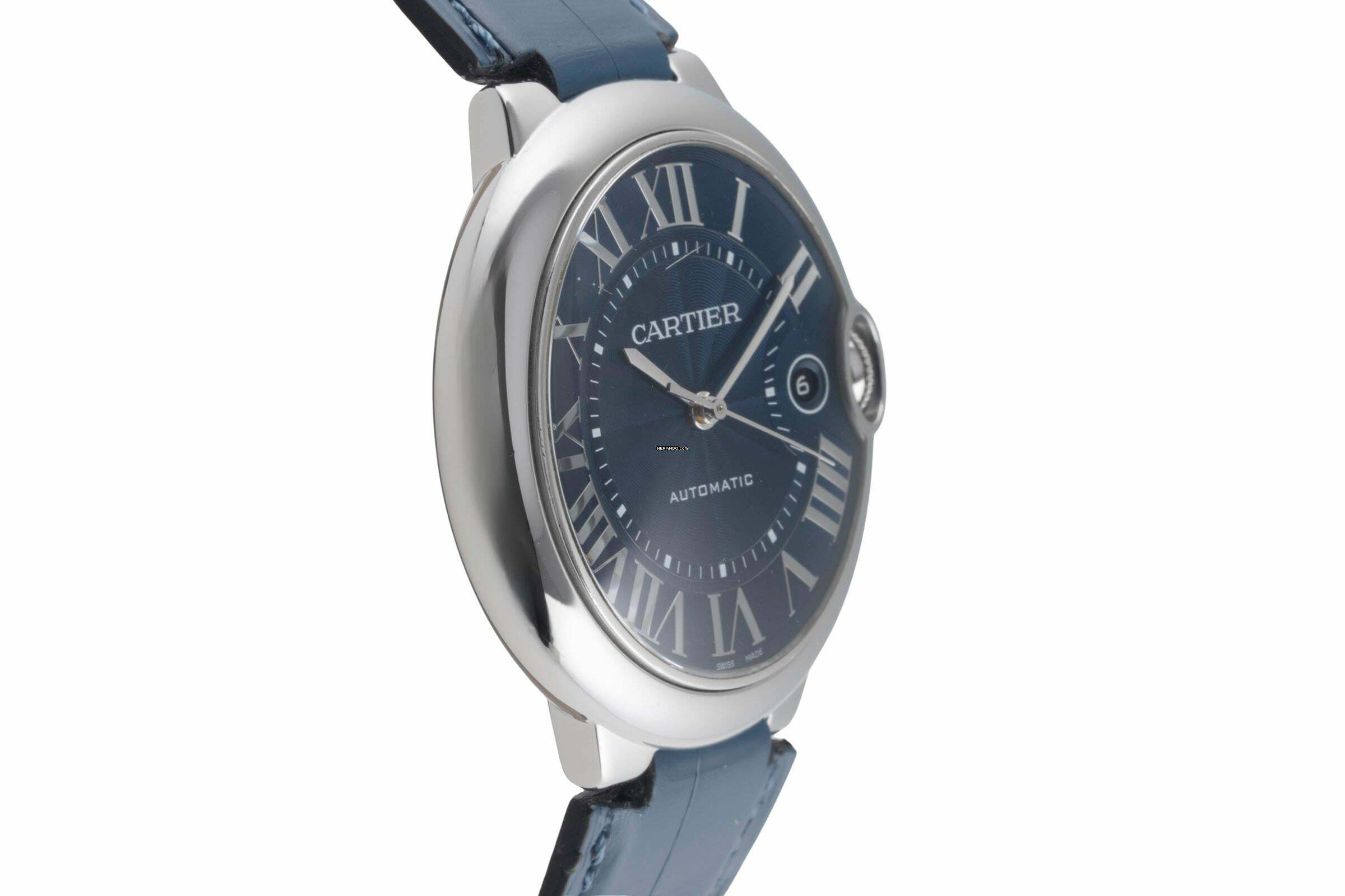 Thumbnail von Cartier Ballon Bleu 42mm De Cartier Automatik Stahl Ref. WSBB0025 Papiere 2020