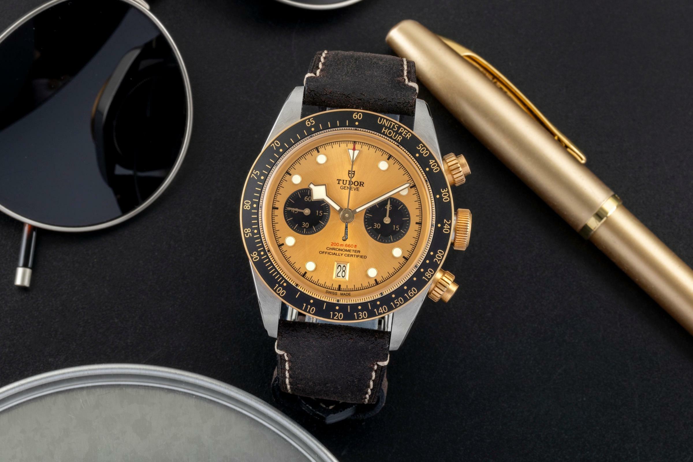 Thumbnail von Tudor Black Bay Chrono Stahl / Gold Automatik Ref. 79363N Box & Papiere 2023