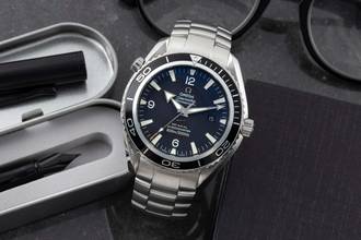 Thumbnail von Omega Seamaster Planet Ocean 45,5 Automatik Co Axial Ref. 2200.50.00 Papiere