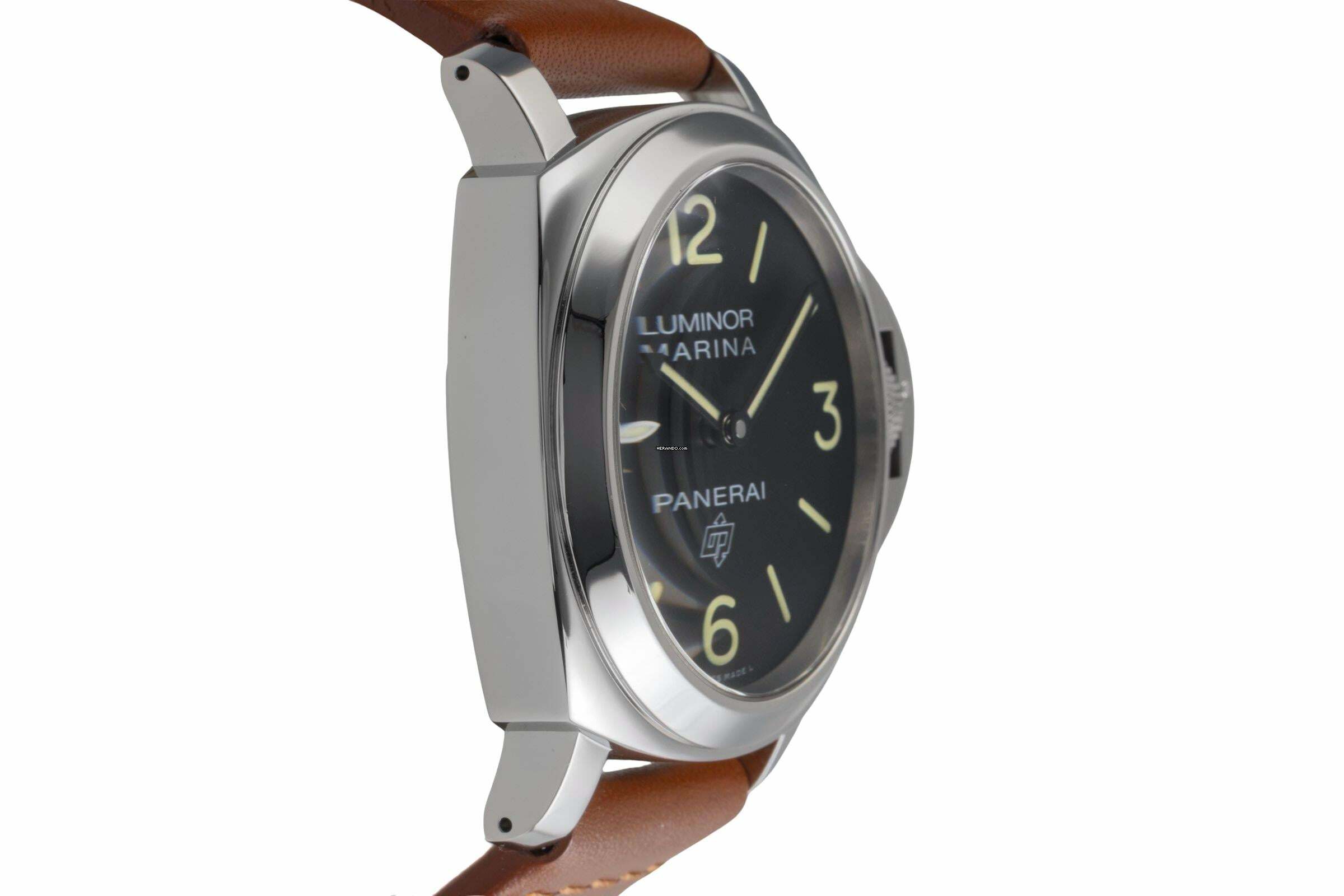Thumbnail von Panerai Luminor Marina Stahl Handaufzug Herrenuhr Ref. PAM00776