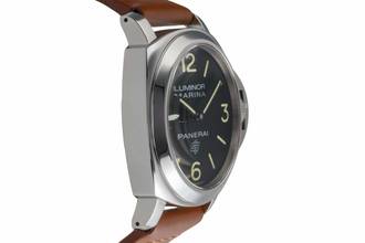Thumbnail von Panerai Luminor Marina Stahl Handaufzug Herrenuhr Ref. PAM00776