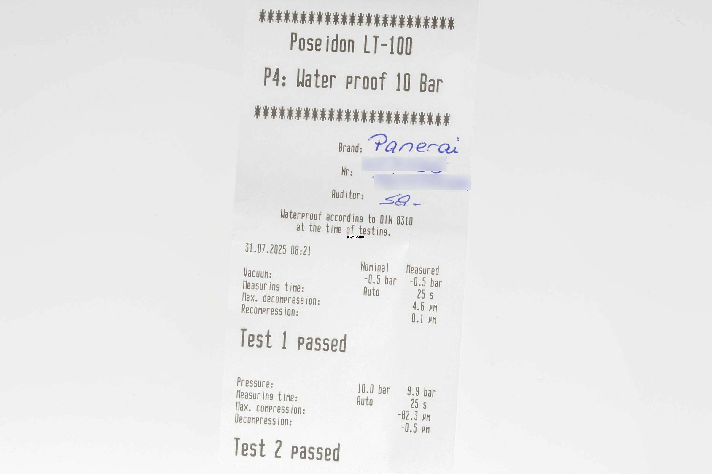 Thumbnail von Panerai Luminor Marina Stahl Handaufzug Herrenuhr Ref. PAM00776