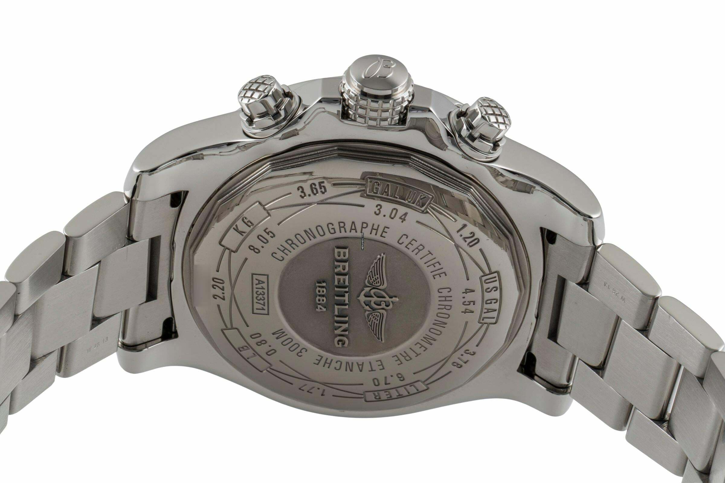 Thumbnail von Breitling Super Avenger II Chrono Stahl Automatik Ref. A1337111/BC28 B&P 2013