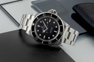 Thumbnail von Rolex Submariner (No Date) Stahl Automatik Herrenuhr Ref. 114060 Box