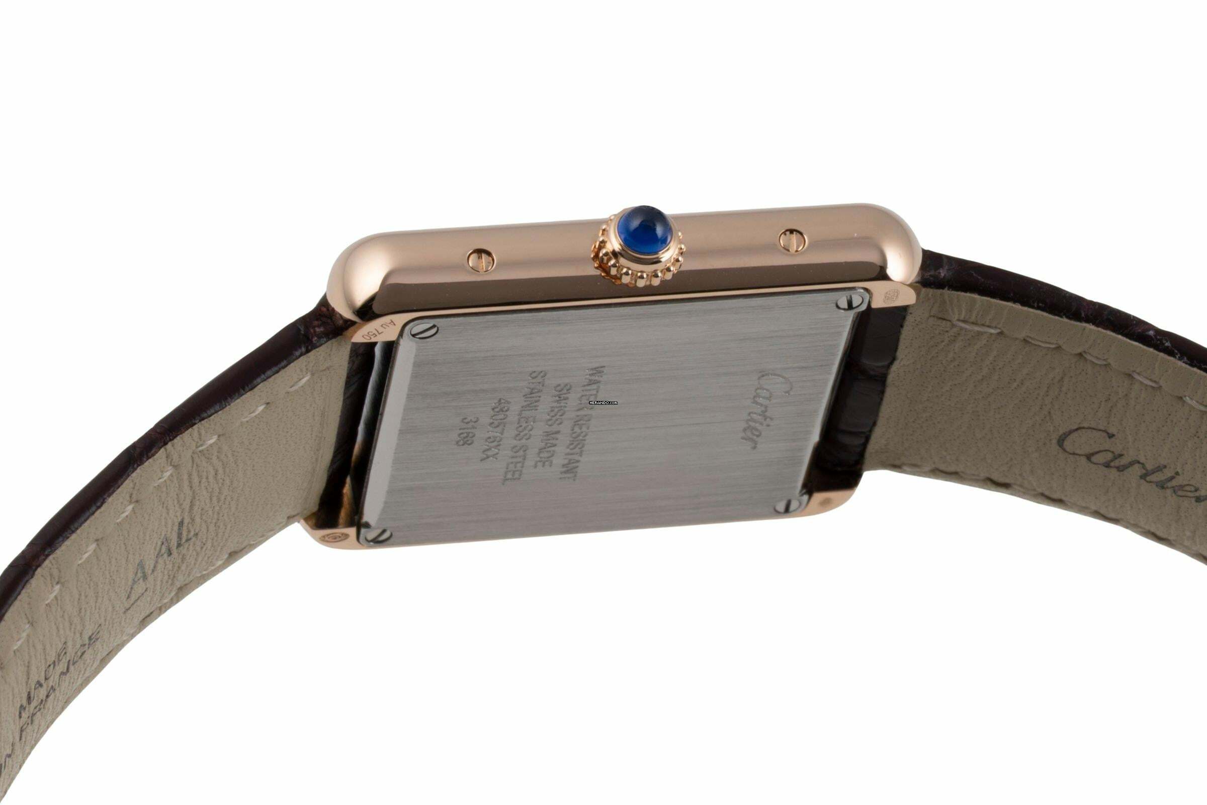 Thumbnail von Cartier Tank Solo 18k (0,750) Rotgold / Stahl Quarz Ref. W5200024 B&P 2018