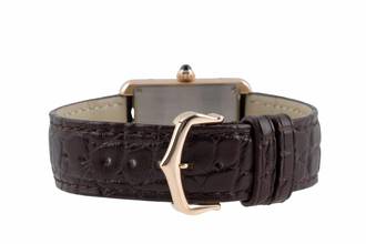 Thumbnail von Cartier Tank Solo 18k (0,750) Rotgold / Stahl Quarz Ref. W5200024 B&P 2018