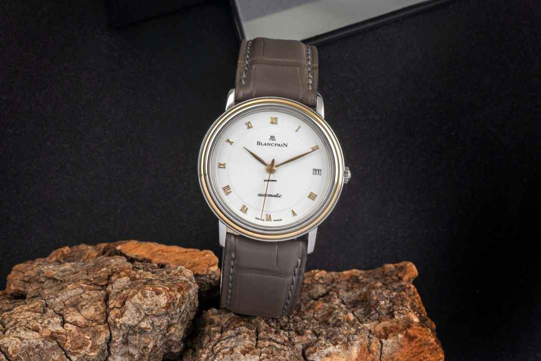  Blancpain Villeret Stahl / Gold Automatik Ref. 1195-1318 Service 07/2025 