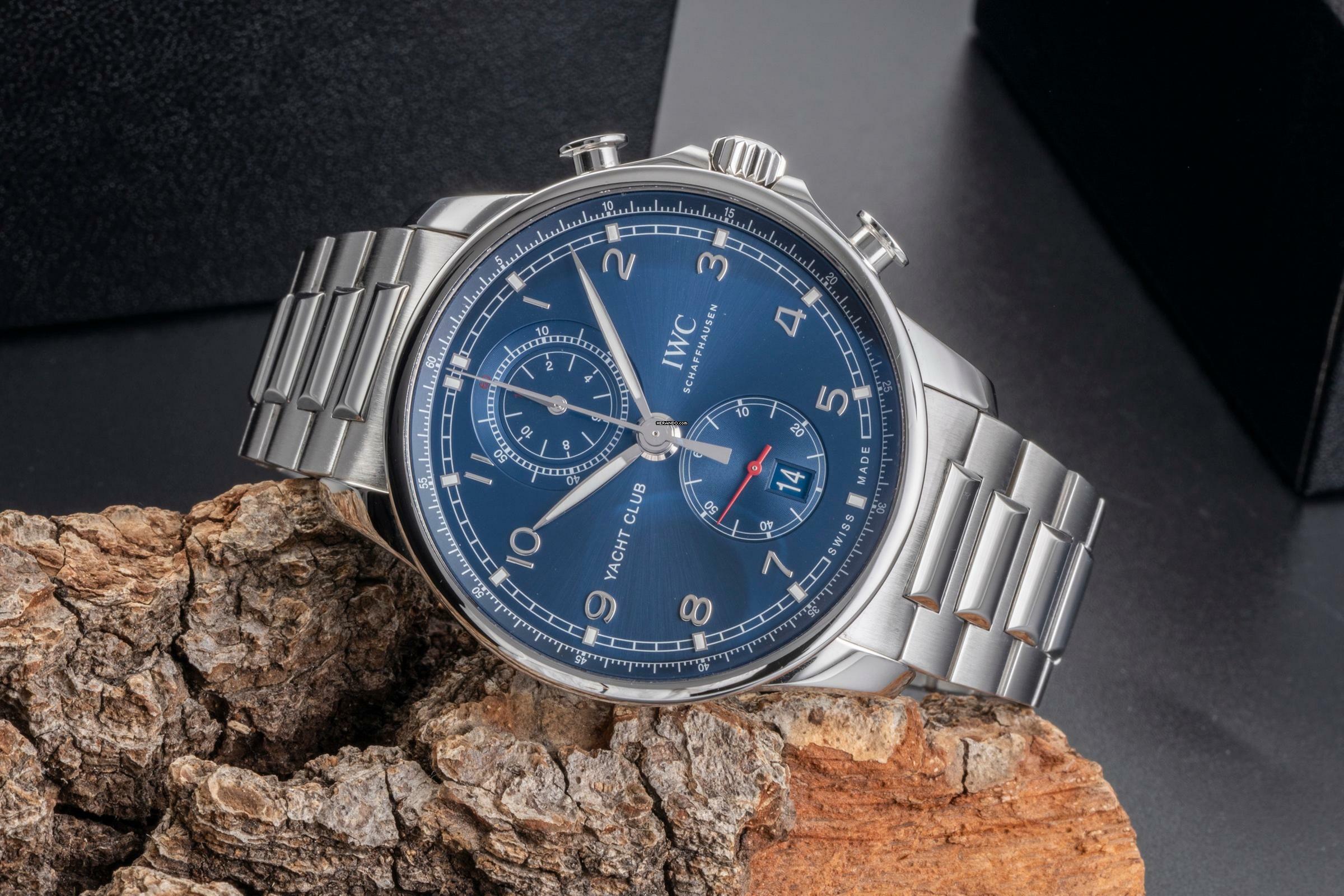 Thumbnail von IWC Portugieser Yacht Club Chronograph Flyback Automatik Ref. IW390701 B&P 2020