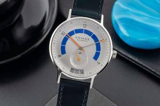Thumbnail von NOMOS Autobahn Neomatik 41 Datum Sportgrau Stahl Ref.1303