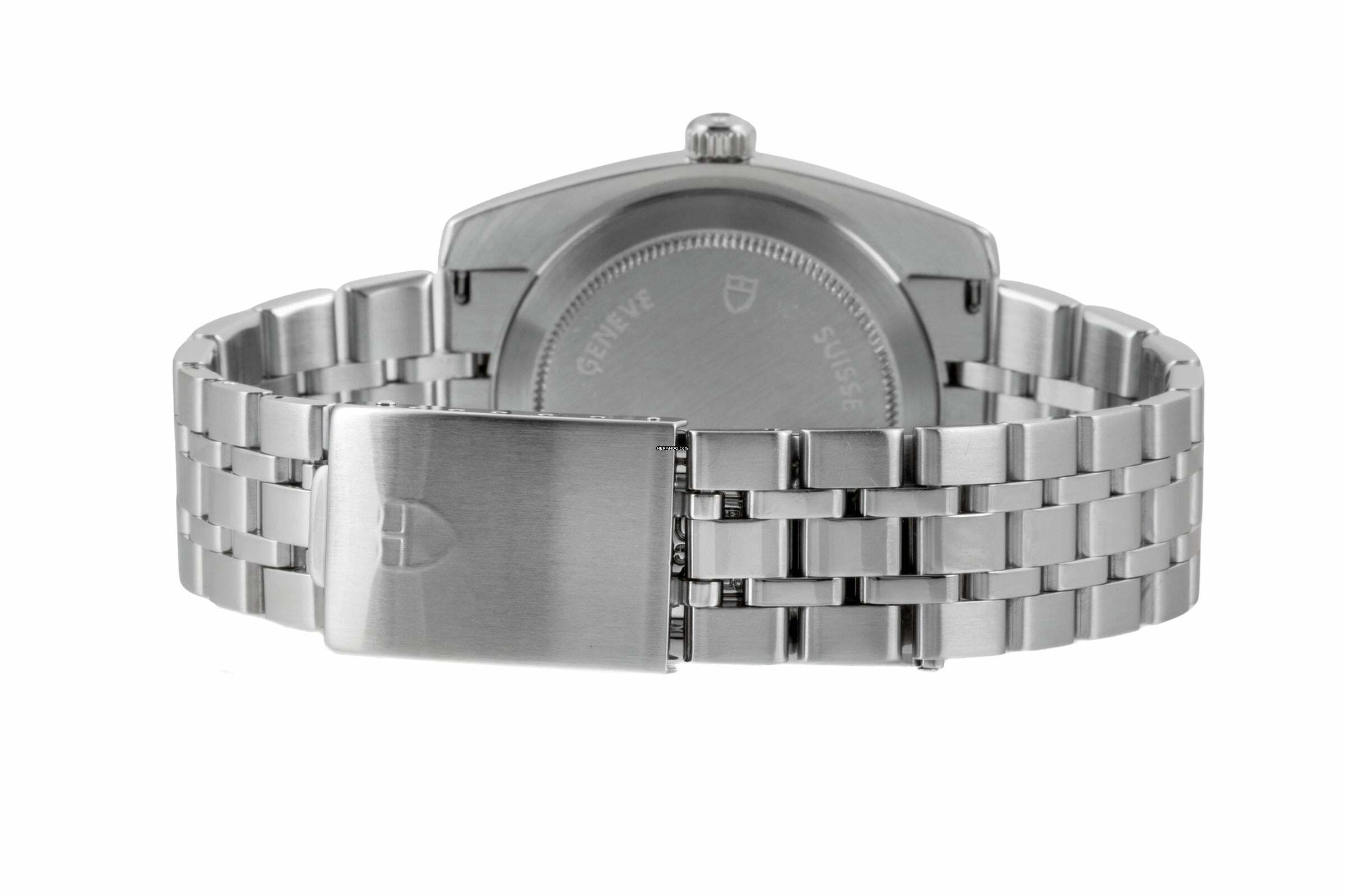 Thumbnail von Tudor Classic Date 38 Black Dial Automatik Edelstahl Herrenuhr Ref. 21010