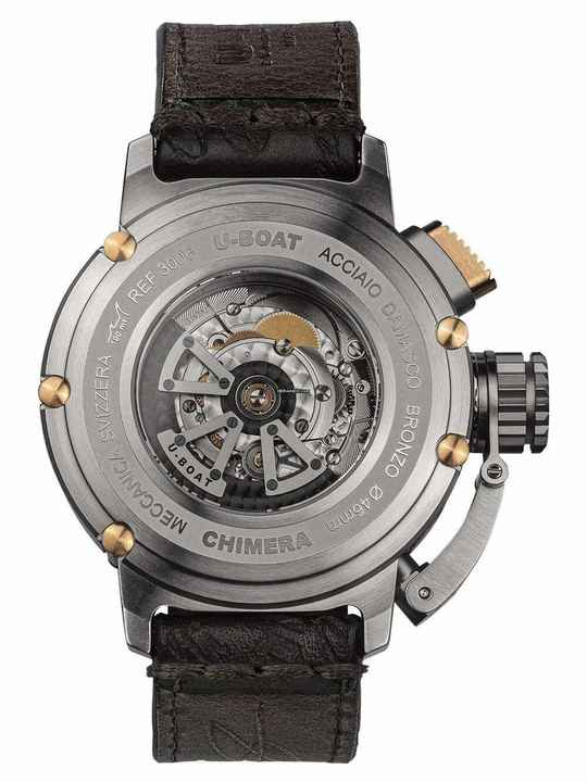  U-Boat Chimera 3006 Herrenuhr Chimera Bronze Damasco Automatik 46mm 10ATM 