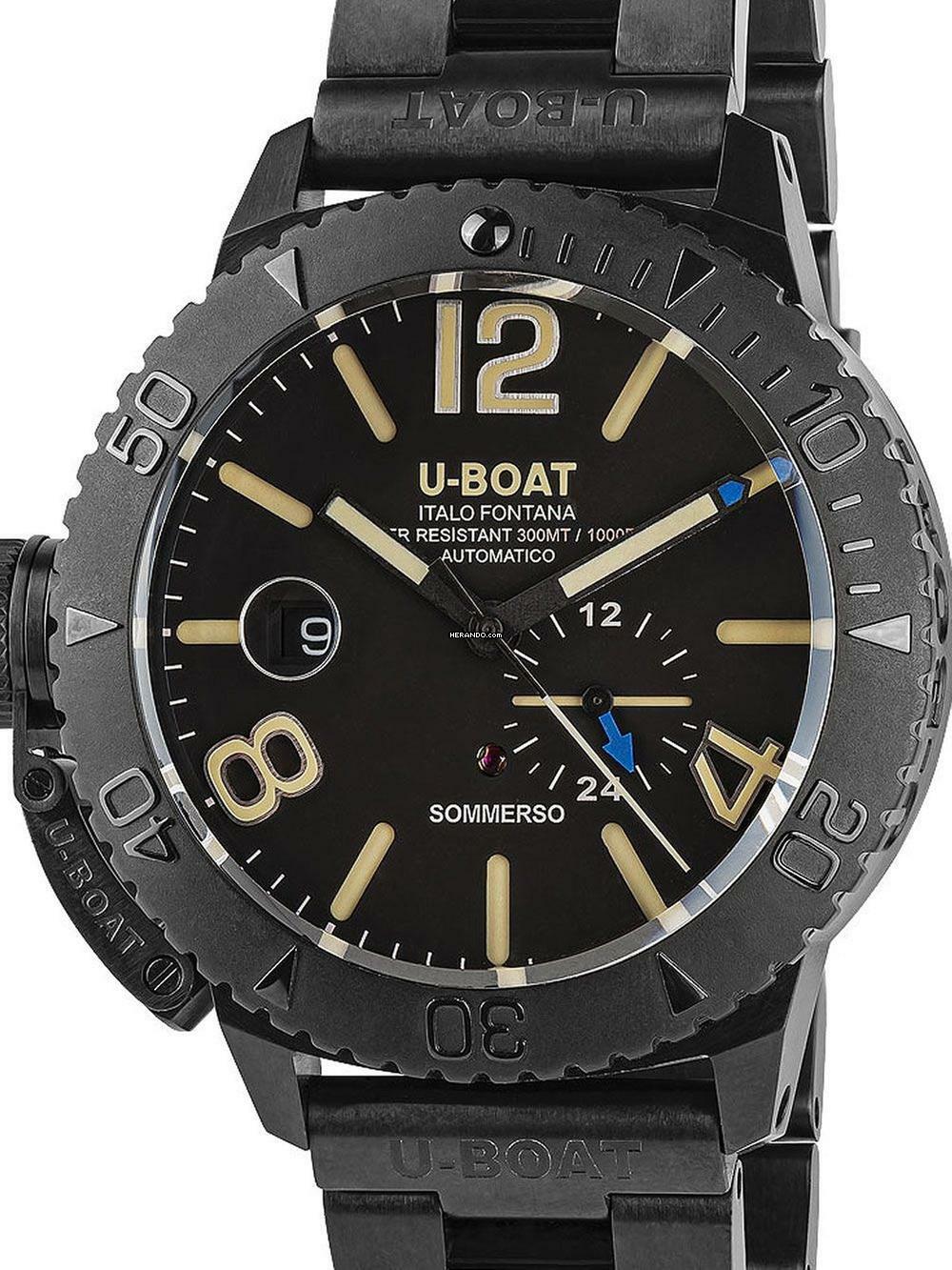 Thumbnail von U-Boat 9015/MT Sommerso DLC Automatik Herrenuhr 46mm 30ATM