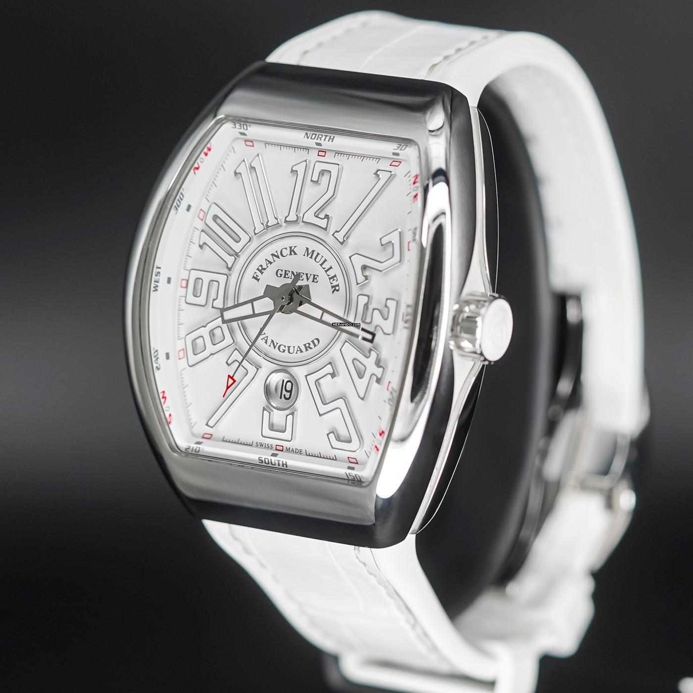 Thumbnail von Franck Muller Vanguard White Steel FULLSET