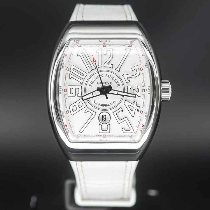  Franck Muller Vanguard White Steel FULLSET 