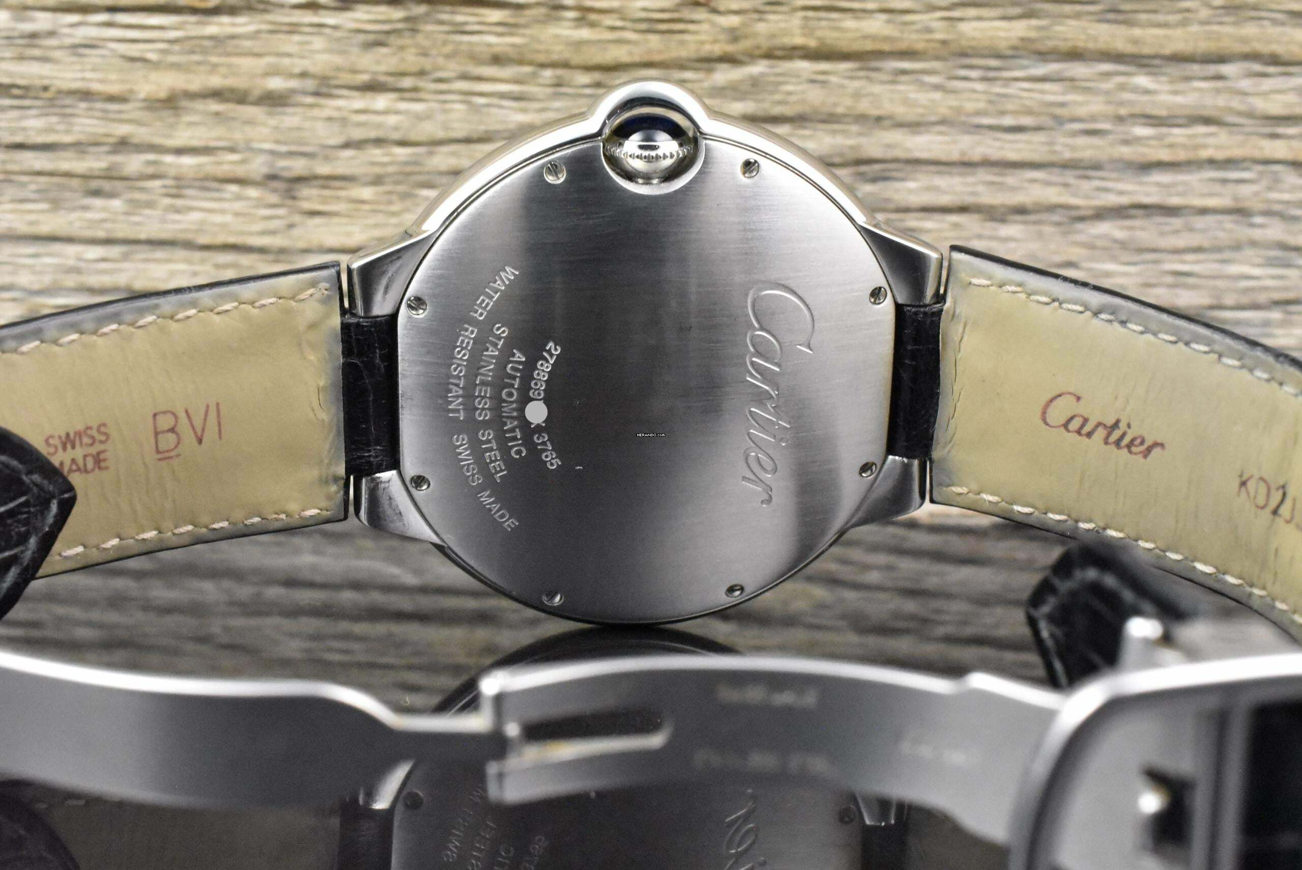 Thumbnail von Cartier Ballon Bleu 42mm Automatic W69012Z4 / 3765 Stahl