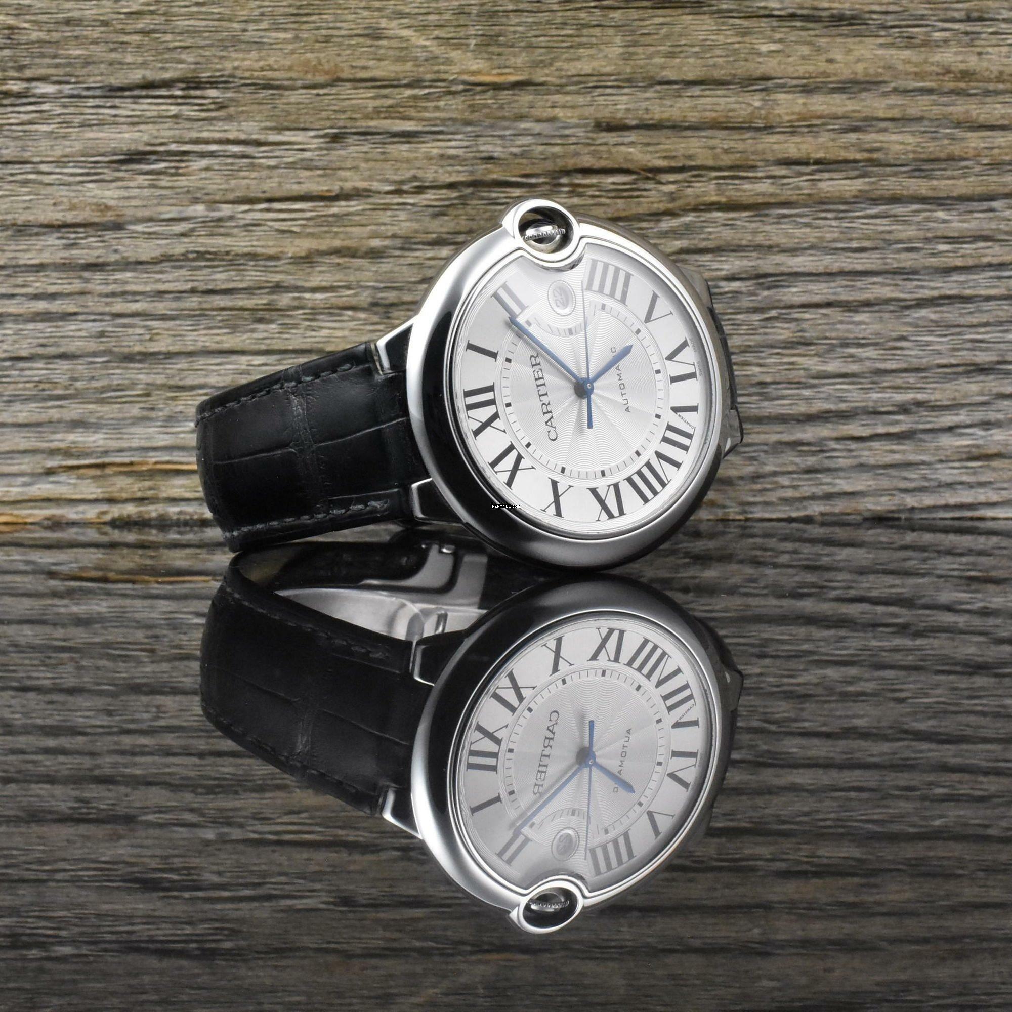 Thumbnail von Cartier Ballon Bleu 42mm Automatic W69012Z4 / 3765 Stahl