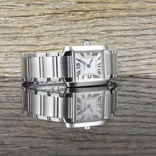 Thumbnail von Cartier Tank Française Quarz 2465 Medium / Mide Size