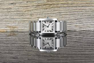 Thumbnail von Cartier Tank Française Quarz 2465 Medium / Mide Size