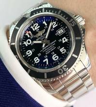 Thumbnail von Breitling Superocean II a17365C9 Full Set Black Dial Box Papers a17365C9
