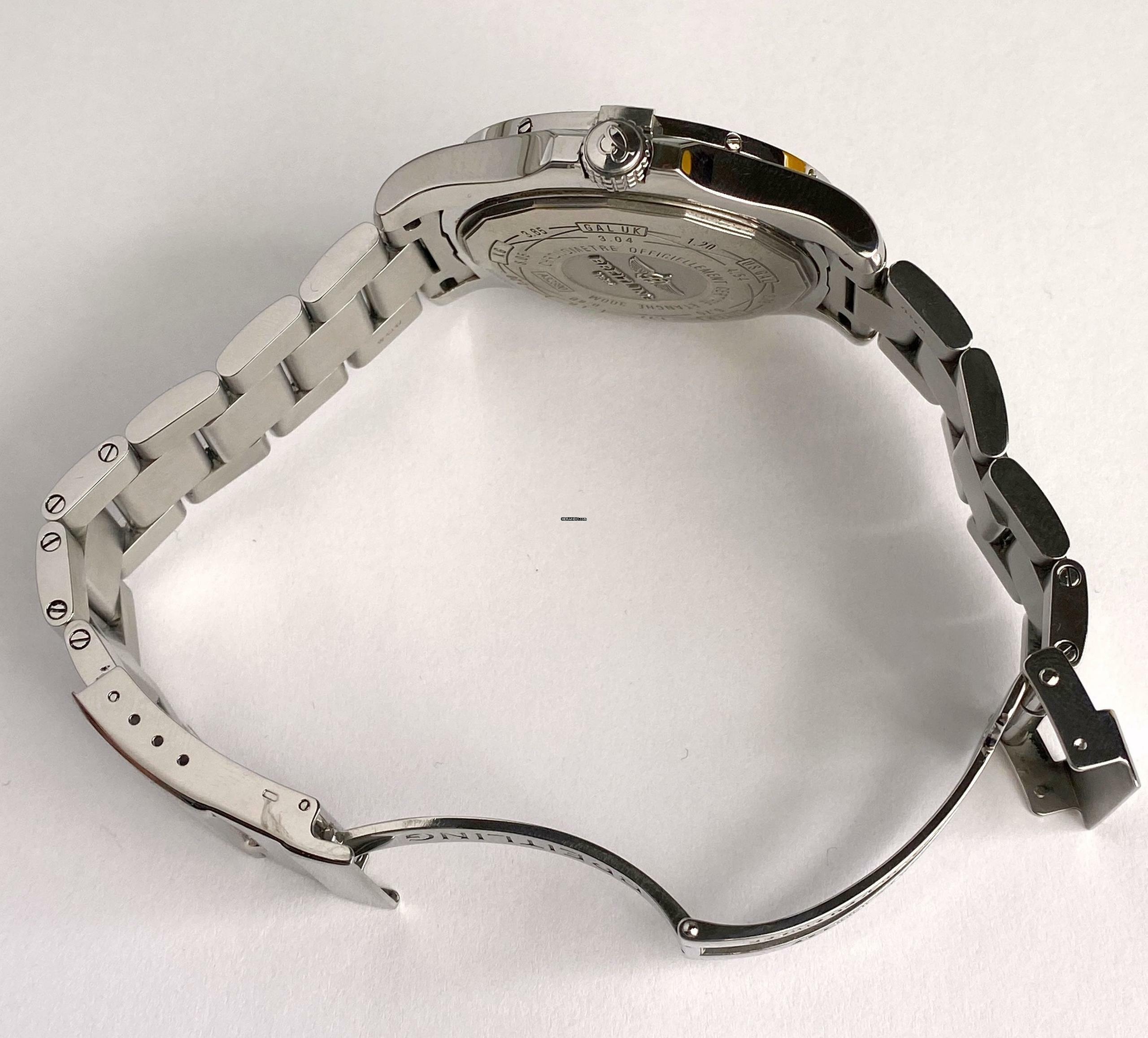 Thumbnail von Breitling Avenger II GMT a3239011 Full Set Blue Dial Box Papers a3239011