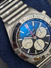 Thumbnail von Breitling Chronomat 42 B01 42mm AB0134101B1A1 Black Dial Steel Bracelet Very Good Full Set 12-2021