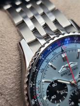 Thumbnail von Breitling Navitimer 1 B01 Chronograph 43mm AB0138241C1A1 'Ice Blue' dial Steel bracelet Very Good Full Set 6-2024 (warranty until 2032)