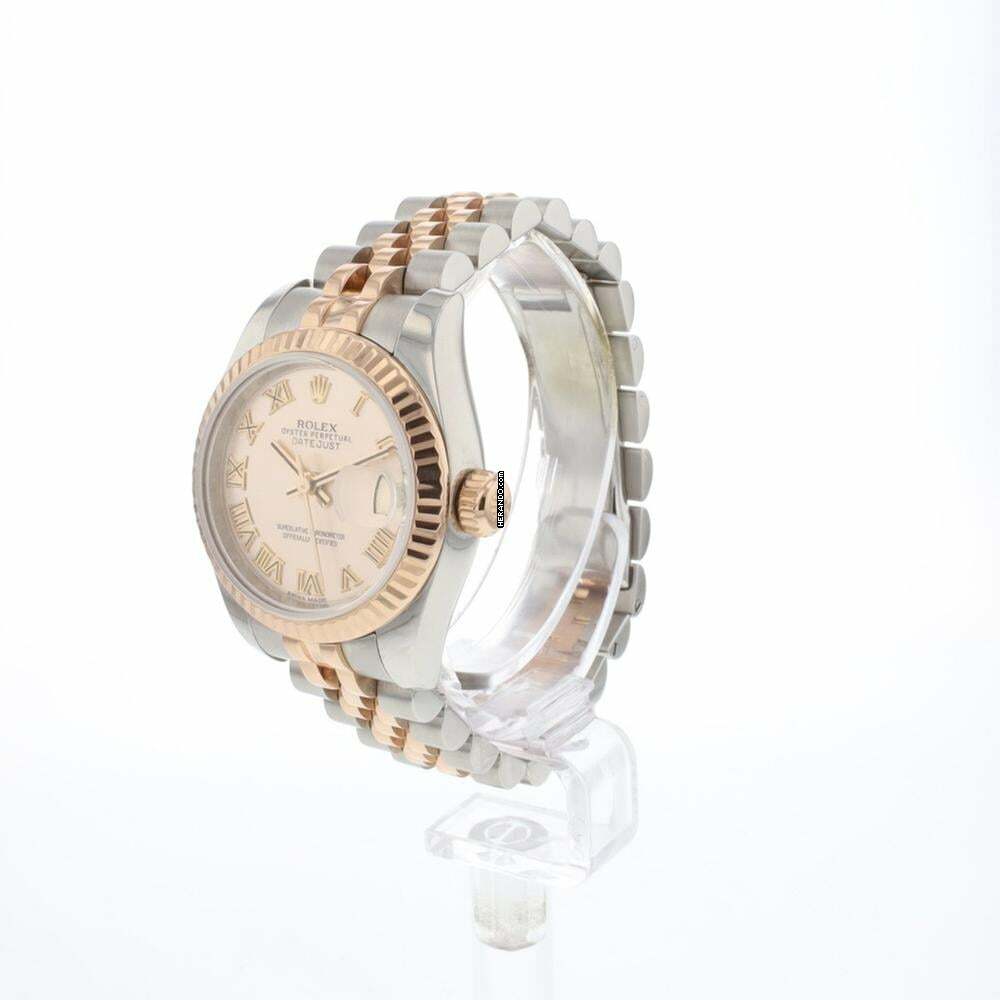 Thumbnail von Rolex Lady-Datejust 26 Steel/Everose Jubilee Pink Roman Dial