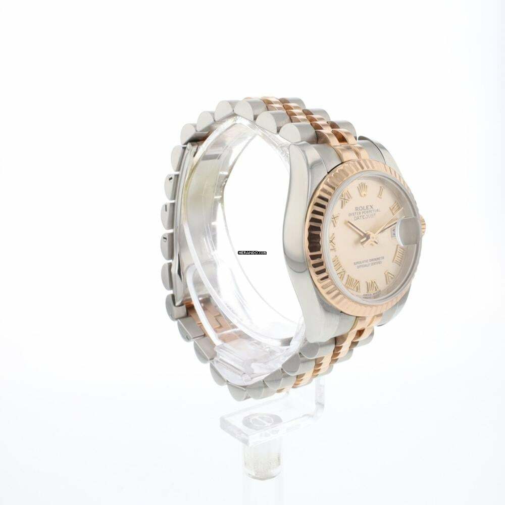 Thumbnail von Rolex Lady-Datejust 26 Steel/Everose Jubilee Pink Roman Dial