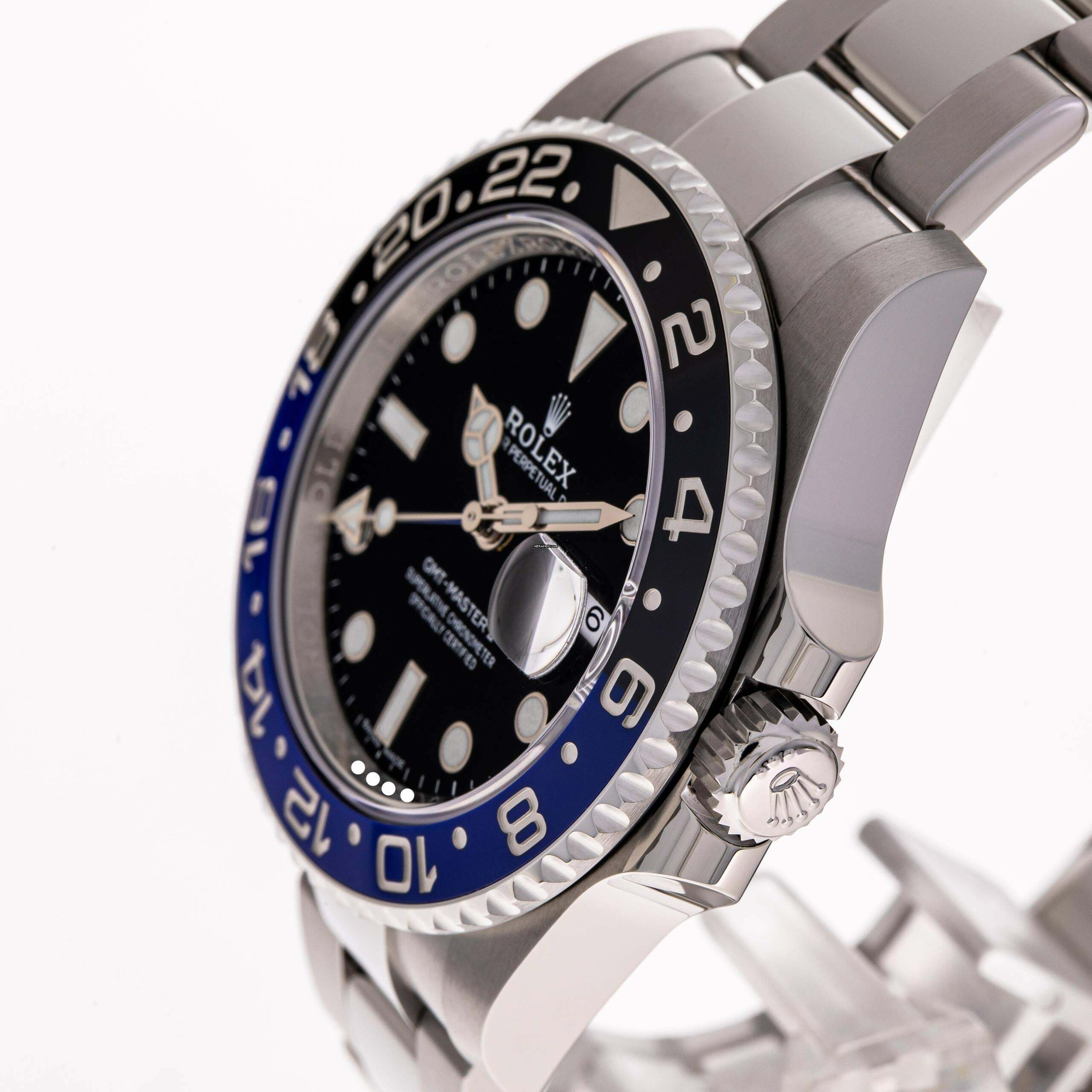 Thumbnail von Rolex GMT-Master II Batman Oyster – 116710BLNR – like NEW – 03/2017 Full Set Lc100