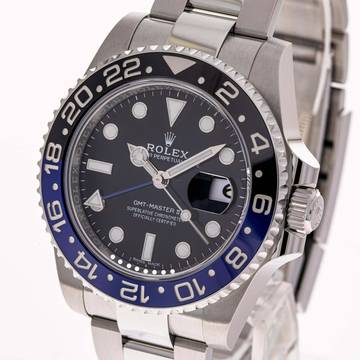  Rolex GMT-Master II Batman Oyster – 116710BLNR – like NEW – 03/2017 Full Set Lc100 