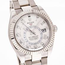 Thumbnail von Rolex Sky-Dweller Whitegold 42 White – 326939 – like NEW – 09/2014 Full Set