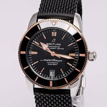  Breitling Superocean Heritage 42 Steel Gold – UB2010121B1S1 – like NEW – 04/2025 Full Set 