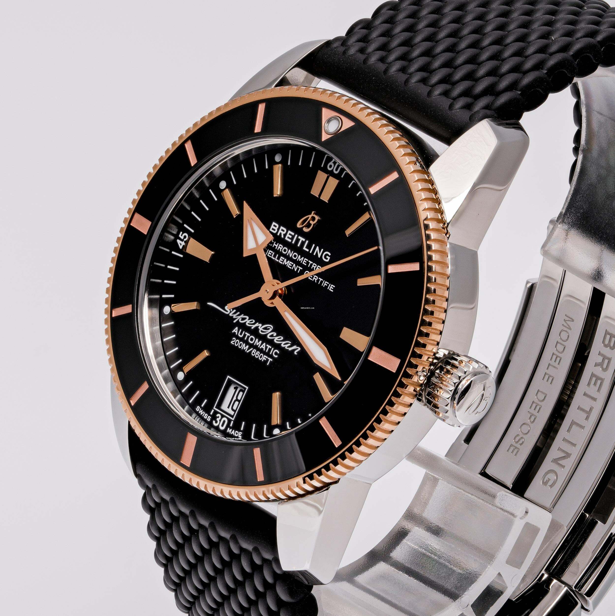 Thumbnail von Breitling Superocean Heritage 42 Steel Gold – UB2010121B1S1 – like NEW – 04/2025 Full Set