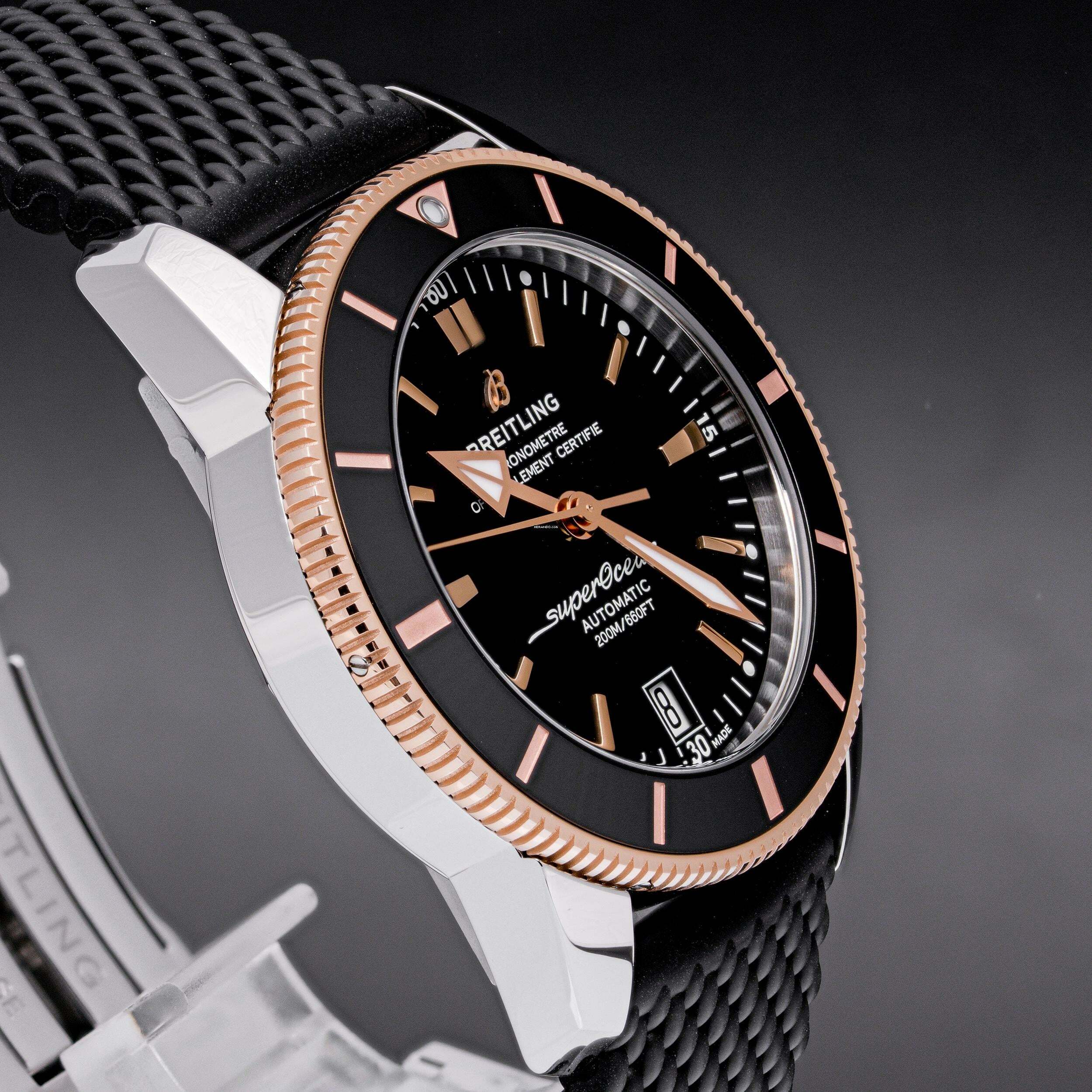 Thumbnail von Breitling Superocean Heritage 42 Steel Gold – UB2010121B1S1 – like NEW – 04/2025 Full Set