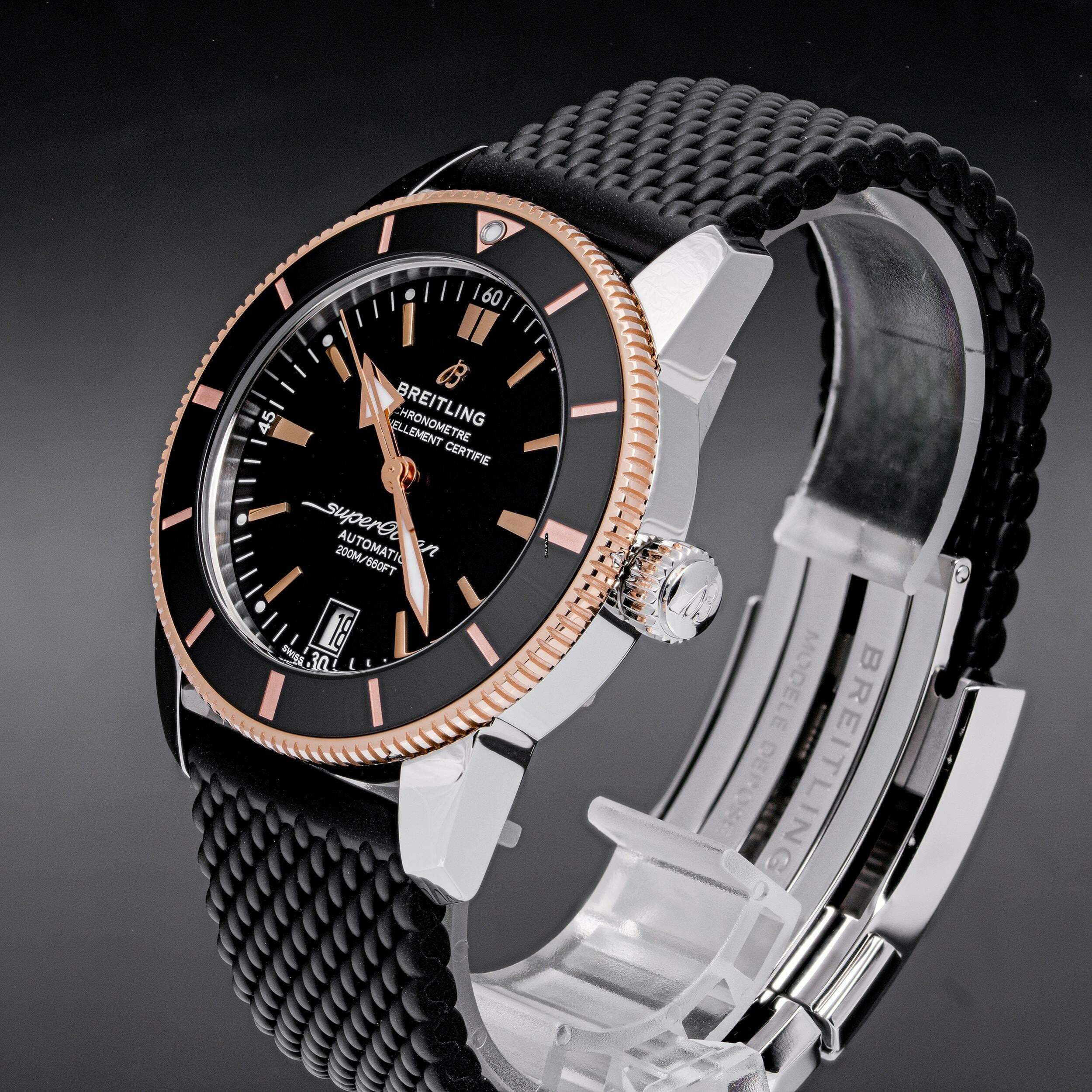 Thumbnail von Breitling Superocean Heritage 42 Steel Gold – UB2010121B1S1 – like NEW – 04/2025 Full Set