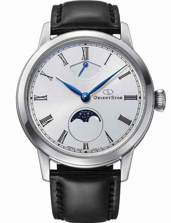  Orient Star RE-BW0004S00B Herrenuhr M45 Moon Phase 39,5 mm 3ATM 