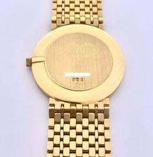 Thumbnail von Chopard 18 K. Gold Vintage Watch Flat Mens Watch Classic with original box Top condition
