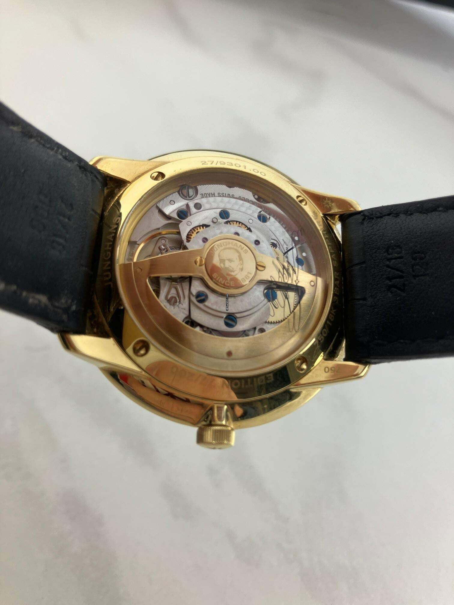 Thumbnail von Junghans Meister Fein Edition Erhard 18k Gold/Full Set