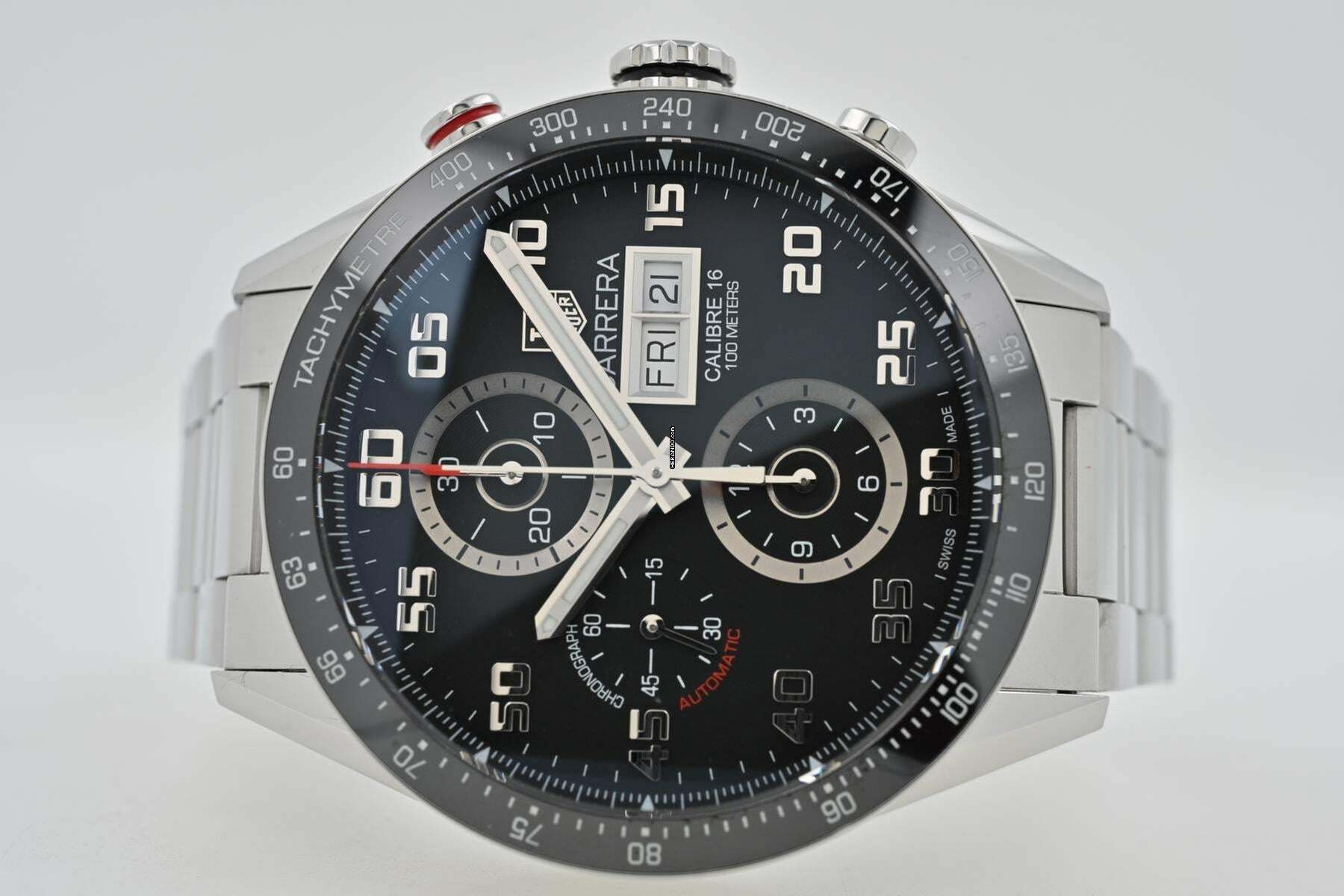  TAG Heuer Carrera Calibre 16 Day Date Chronograph Tachymeter CV2A1R.BA0799 