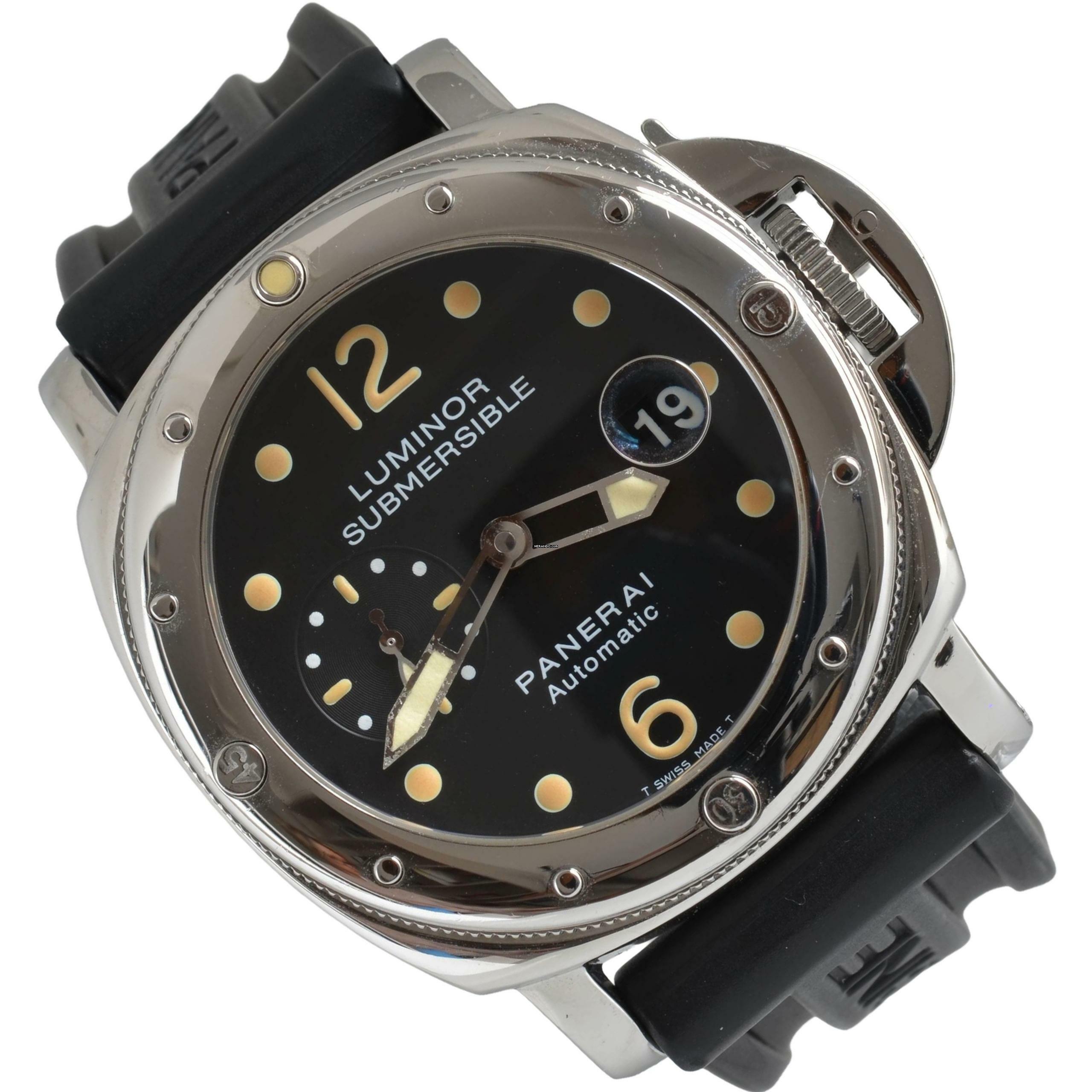  Panerai Luminor Submersible PAM00024 Tritium dial Full Set 2000 