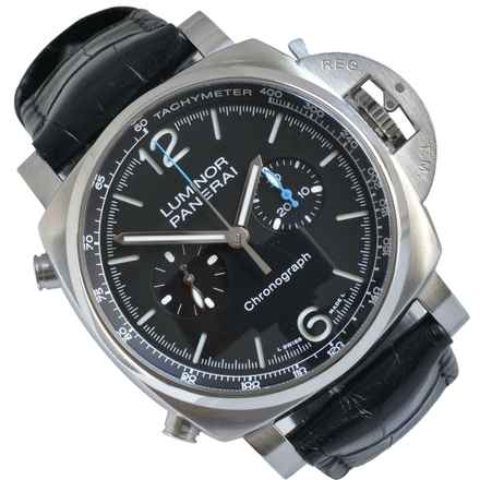  Panerai Luminor PAM01109 Chronograph 44MM Full Set TOP Condition 