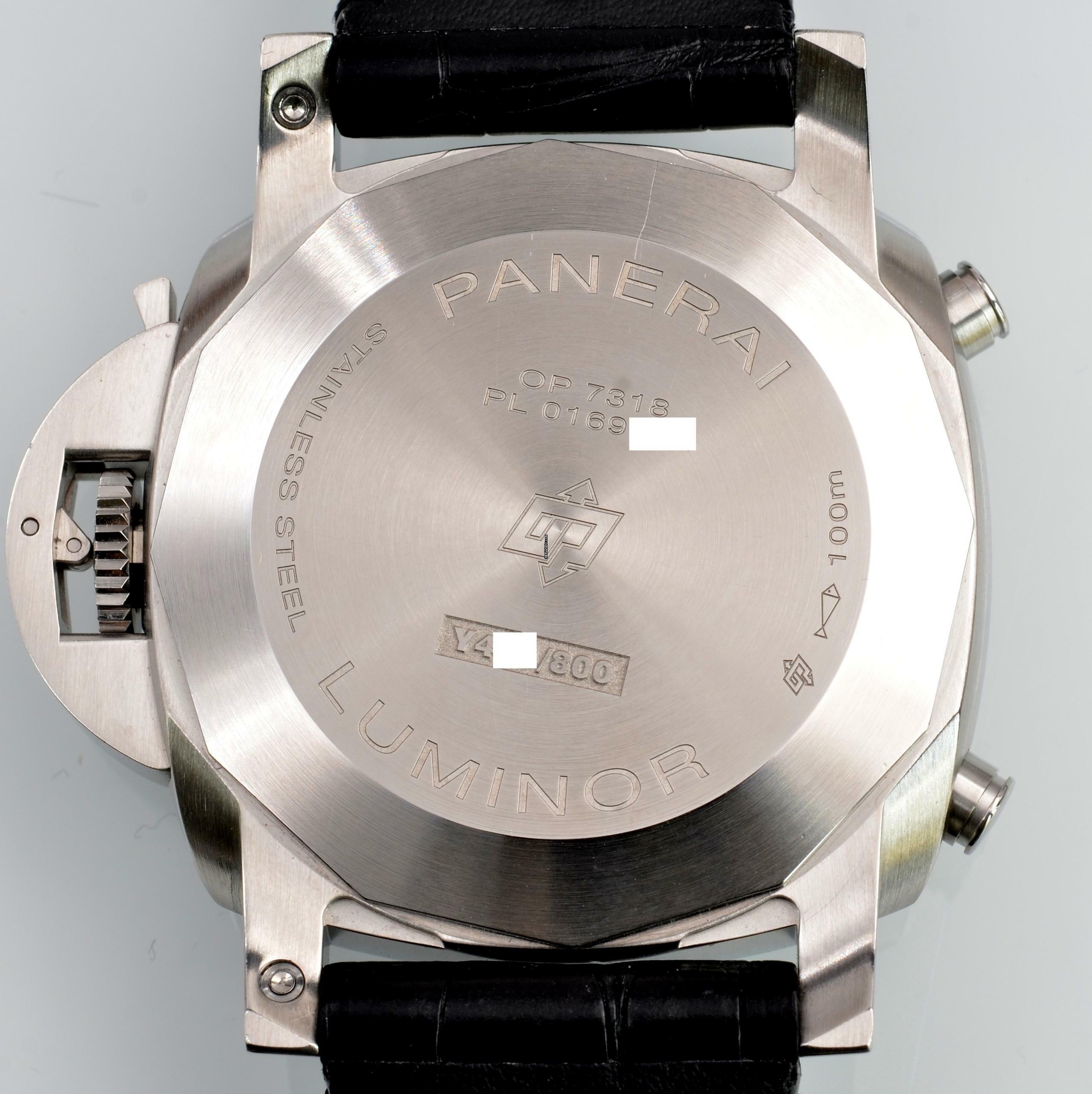 Thumbnail von Panerai Luminor PAM01109 Chronograph 44MM Full Set TOP Condition