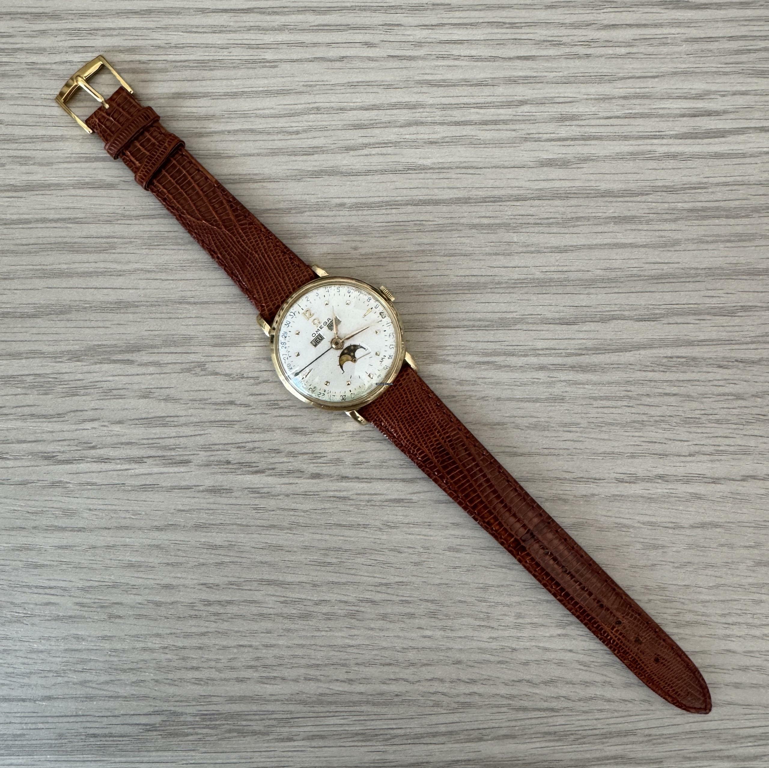 Thumbnail von Omega Seamaster Cosmic Moonphase Triple Date yellow gold 18KT 1944