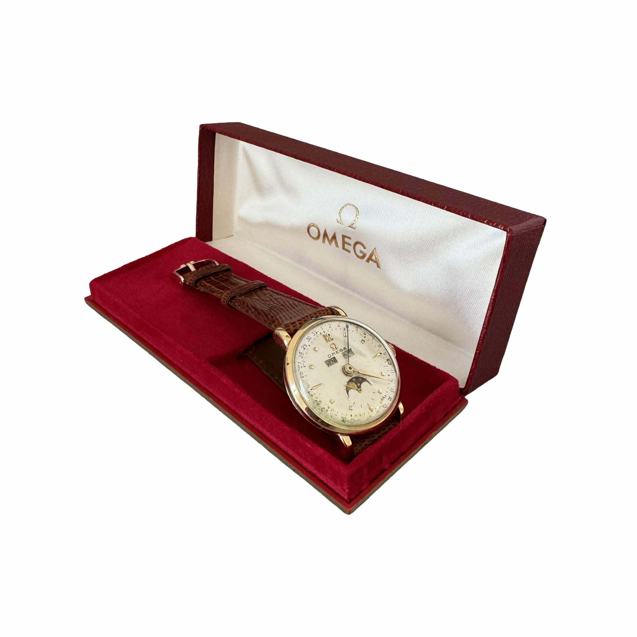 Thumbnail von Omega Seamaster Cosmic Moonphase Triple Date yellow gold 18KT 1944