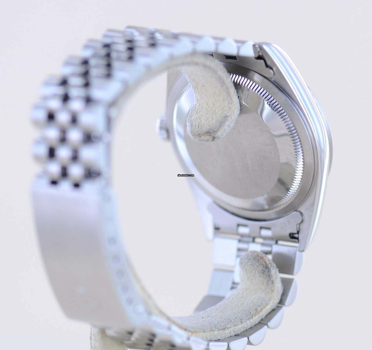 Thumbnail von Rolex Datejust 36 16200 Saphirglas Computer dial Jubiléband rar Automatik B+P